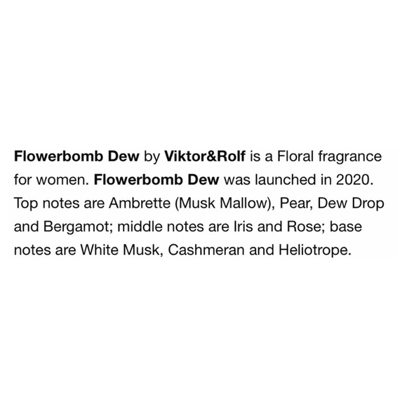 VIKTOR & ROLF Flowerbomb Dew Eau de Parfum - .24 fl oz NIB - Picture 7 of 10